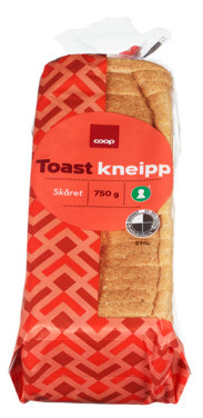 Coop Toast Kneipp Skåret 750g