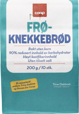 Coop Frøknekkebrød Trine Dahlmo 200g