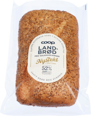 Coop Landbrød med Havre og Solsikke Bs 650g