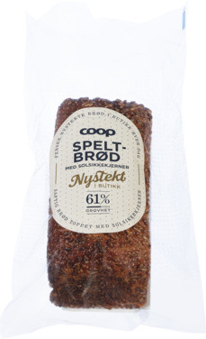 Coop Speltbrød med Solsikke Bs 700g