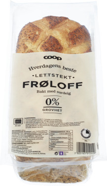 Coop Frøloff Lettstekt 650g