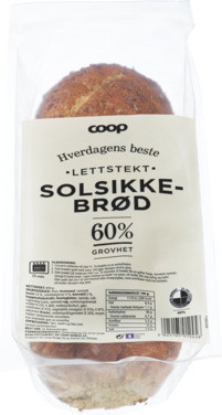 Coop Solsikkebrød Lettstekt 650g