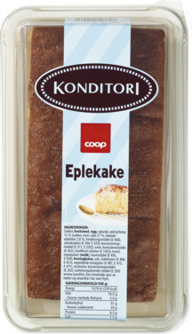 Coop Eplekake 400g