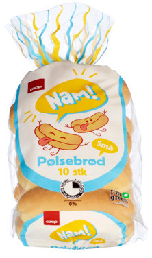 Coop Nam Små Pølsebrød 300g