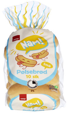 Coop Nam Små Pølsebrød 300g