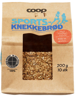 Coop Sportsknekkebrød 200g