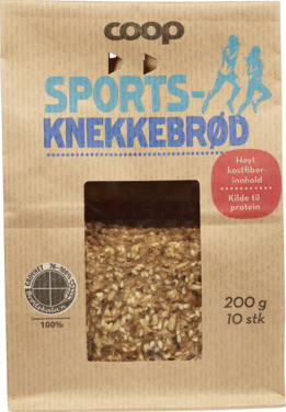 Coop Sportsknekkebrød 200g