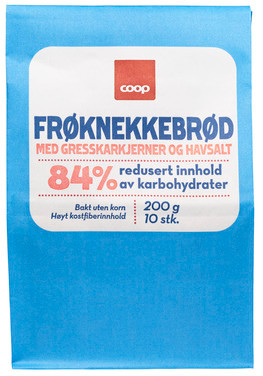 Coop Frøknekkebrød med Gresskar og Salt 200g