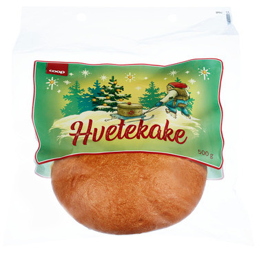 Coop Hvetekake 500g
