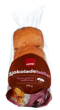 Coop Sjokoladeboller 6pk 390g
