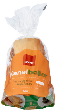 Coop Kanelbolle 6pk 300g