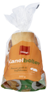 Coop Kanelbolle 6pk 300g