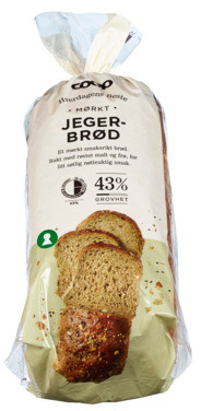 Coop Jegerbrød Skåret 750g