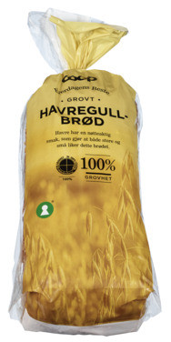 Coop Havregullbrød Skåret 750g