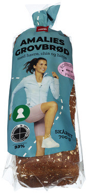 Coop Amalies Grovbrød Skåret 700g