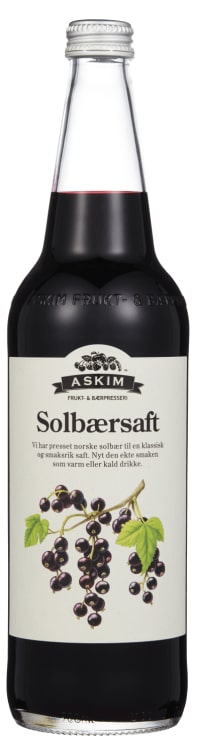 Solbærsaft 0,7l Askim