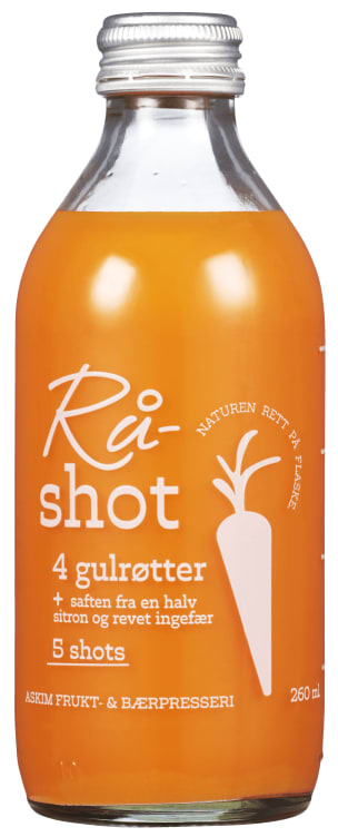 Råshot Gulrot 260ml Askim