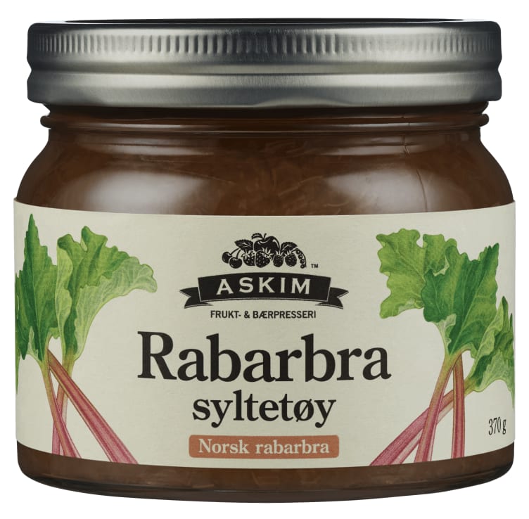 Rabarbrasyltetøy 370g Askim