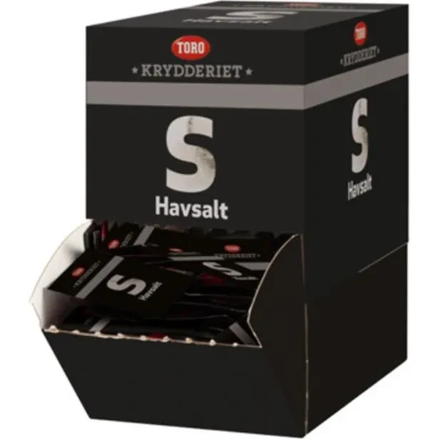 Havsalt Porsjon 1000stk