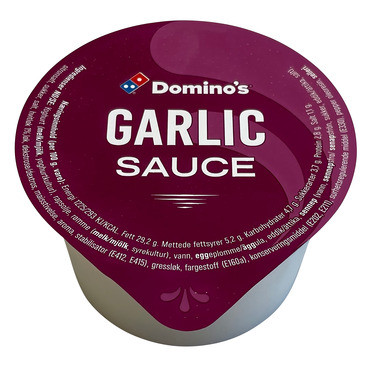 Domino's Garlic Dressing 36x80g