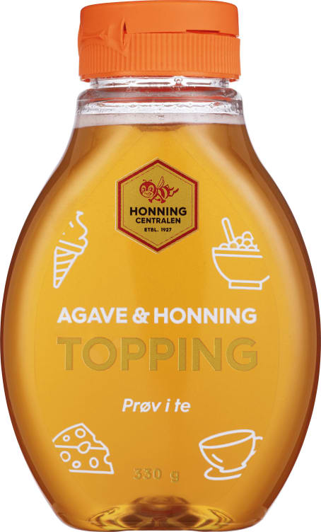 Agave&Honning Topping 330g Honningcentralen