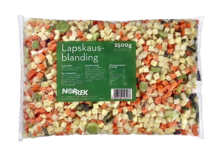 Lapskausblanding 2,5kg Norrek