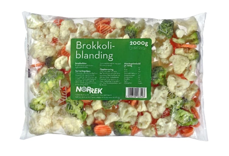 Brokkoliblanding 2kg Norrek