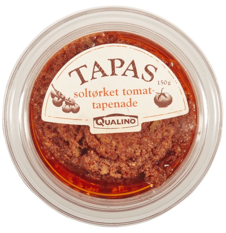 Tapenade Tomat Soltørket 150g Tapas Qualino