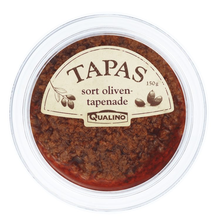 Tapenade Oliven Sort 150g Tapas Qualino