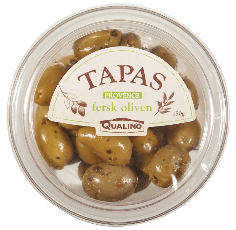 Oliven Fersk Provence 150g Tapas Qualino