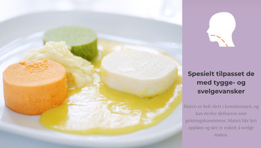 Sooft Meals Porsjonspakke Hvit Fisk med Grønnsaker og Saus 295 G Delikat Moset Mat