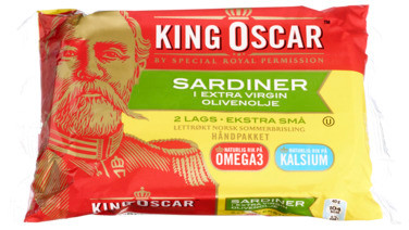Sardiner 106g 2lags King Oscar
