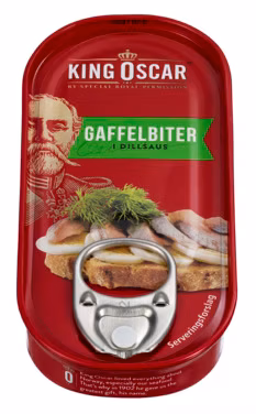 Gaffelbiter i Dill 50 g