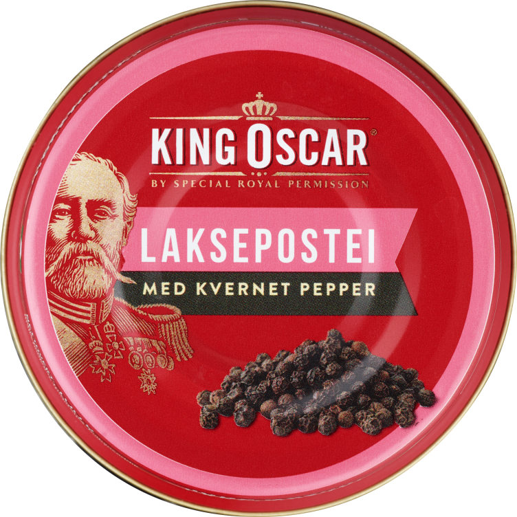 Laksepostei Pepper 100g King Oscar