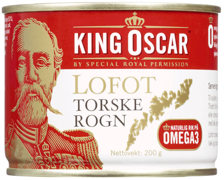 Torskerogn 200g King Oscar
