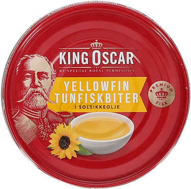 King Oscar Tunfisk i Solsikkeolje 160g