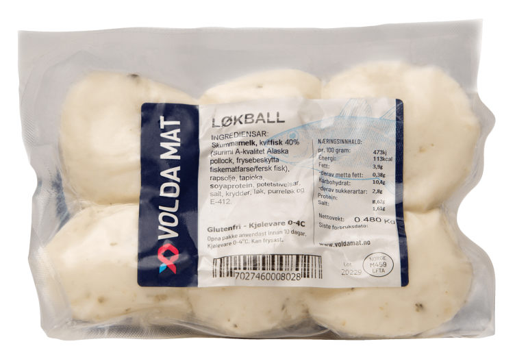 Løkball 480g Vakumpk Volda