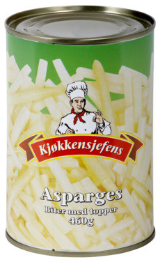 Asparges Biter m/Topp 430g Kjøkkens