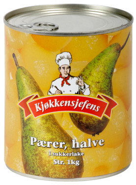 Pærer Halve 840g Kjøkkensjefens