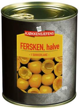 Fersken Halve 820g Kjøkkensjefens