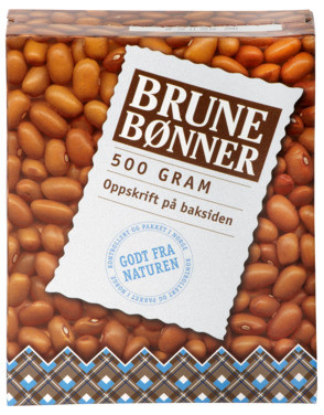 Bønner Brune 500g Harlem Food