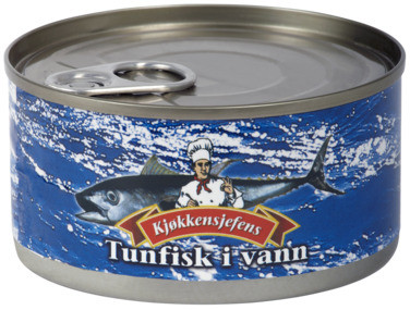 Tunfisk i Vann 185g Kjøkkensjefens