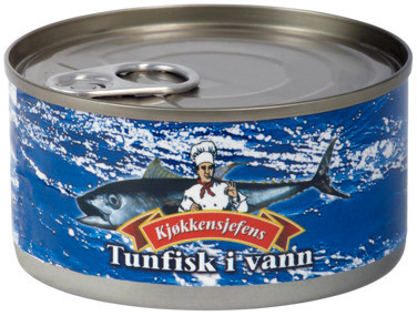 Tunfisk i Vann 185g Kjøkkensjefens