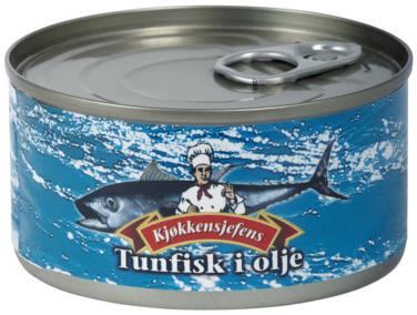 Tunfisk i Olje 185g Kjøkkensjefens