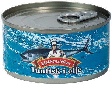 Tunfisk i Olje 185g Kjøkkensjefens