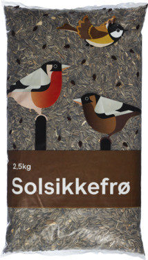 Solsikkefrø 2,5 kg Harlem Food
