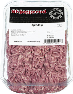Kjøttdeig 400g Skjeggerød