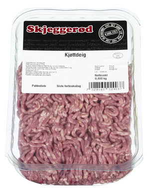 Kjøttdeig 400g Skjeggerød
