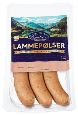 Henriettes Lammepølse 270g