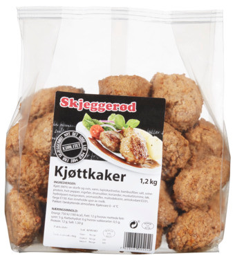 Kjøttkaker 1,2kg Skjeggerød